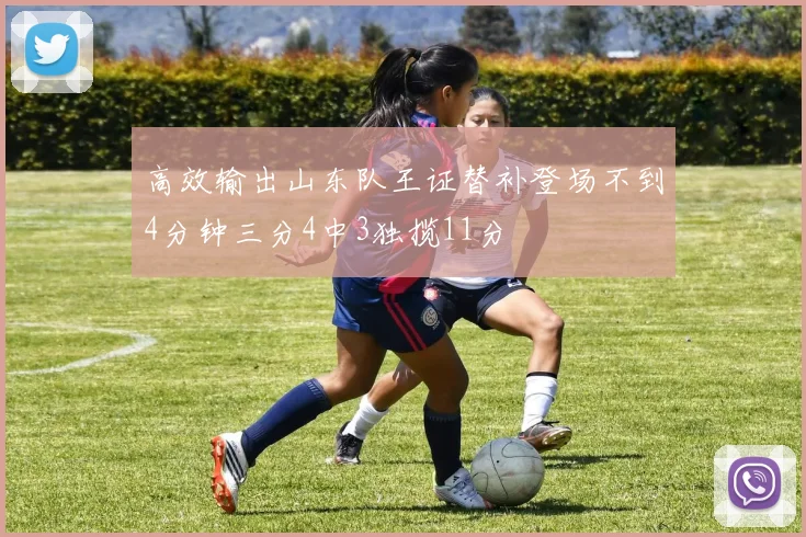 高效输出山东队王证替补登场不到4分钟三分4中3独揽11分